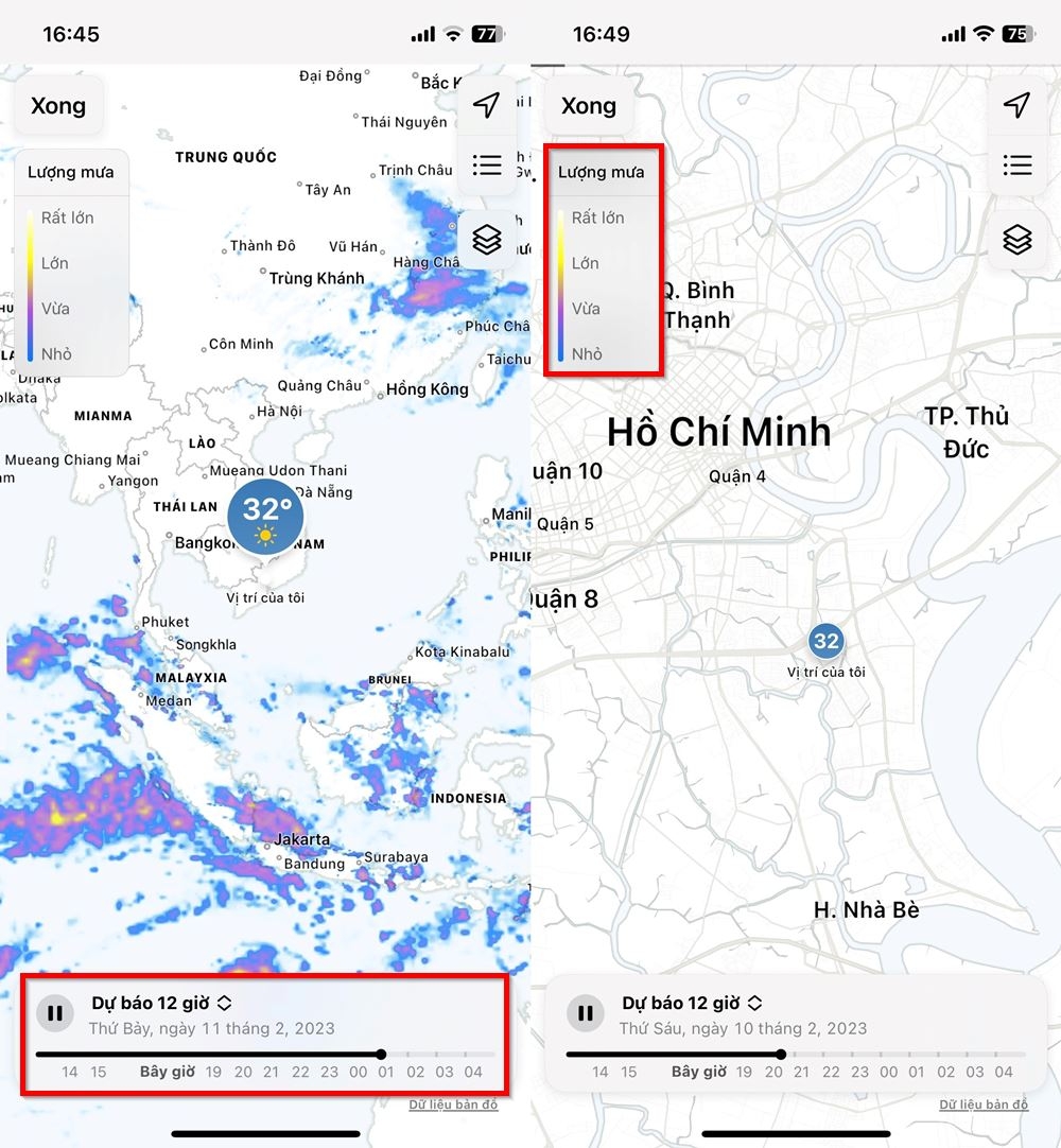 3 mẹo sử dụng ứng dụng thời tiết trên iPhone cực hay 6