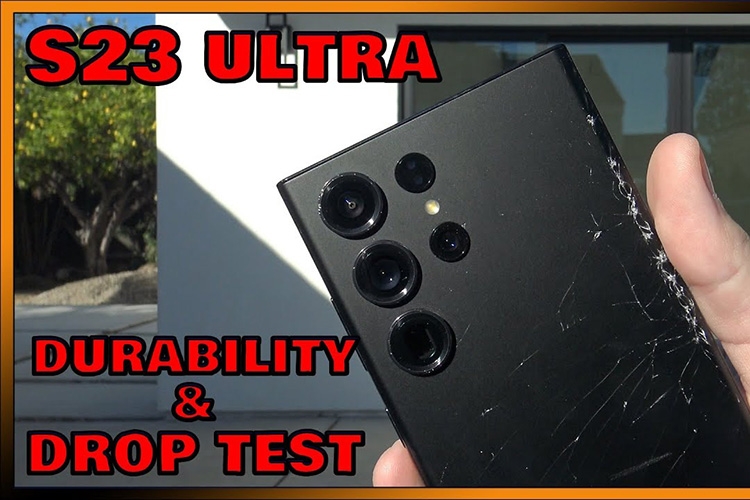 Droptest Galaxy S23 Ultra