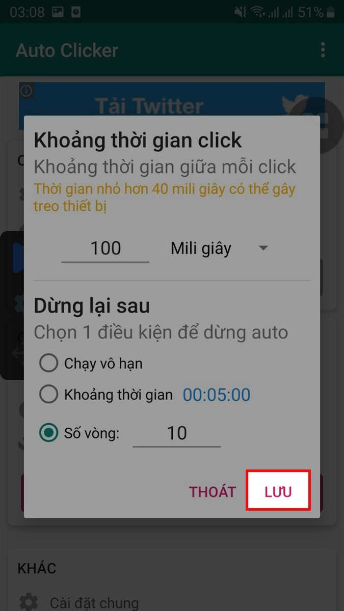 Cách sử dụng auto click cho Android (Ảnh 8)