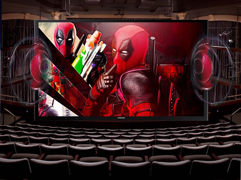 Hình ảnh tivi được nâng cấp