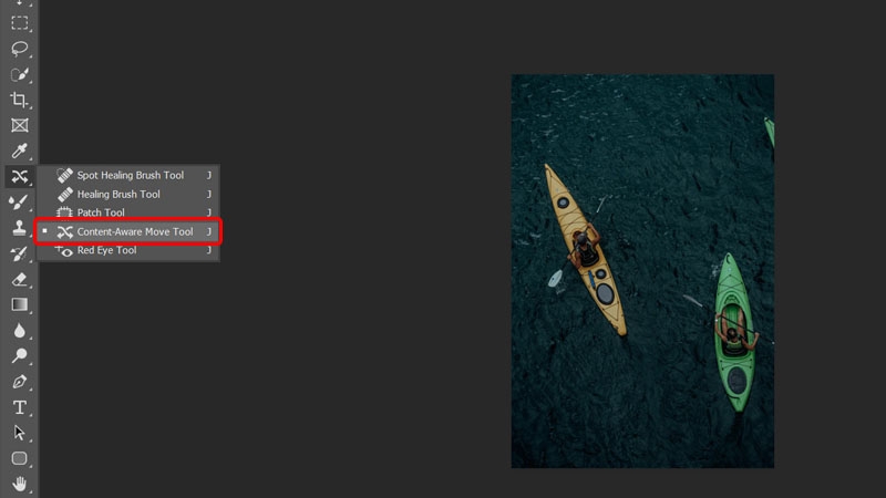 Hướng dẫn di chuyển vật thể trong Photoshop
