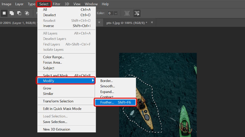 Hướng dẫn di chuyển vật thể trong Photoshop