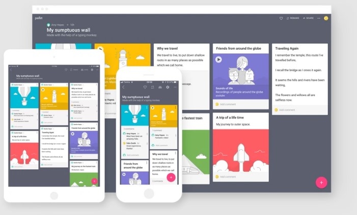 Cách nộp bài trên Padlet (Ảnh 2)