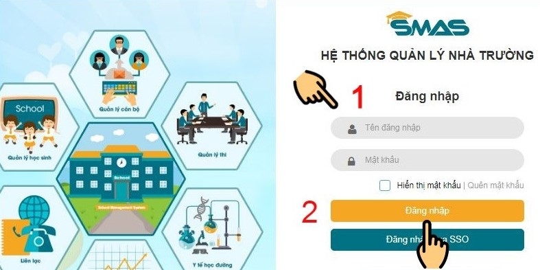 Cách cấp lại mật khẩu SMAS cho giáo viên (Ảnh 4)