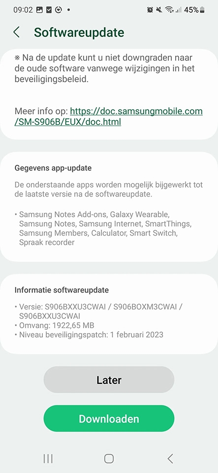 Samsung phát hành bản cập nhật OneUI 5.1 cho Galaxy S22 series (ảnh 2)