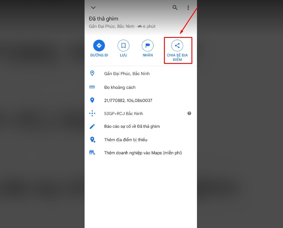 Lấy tọa độ trên Google Maps - Ảnh 06