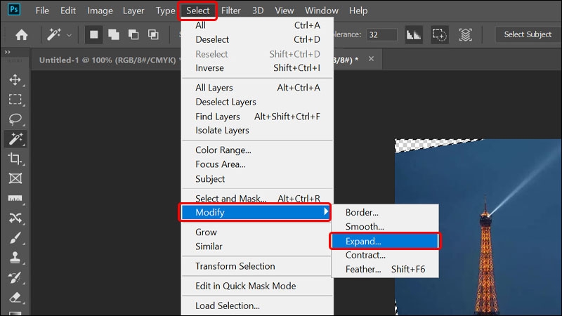 Cách chỉnh ảnh nghiêng thành ảnh thẳng bằng Photoshop