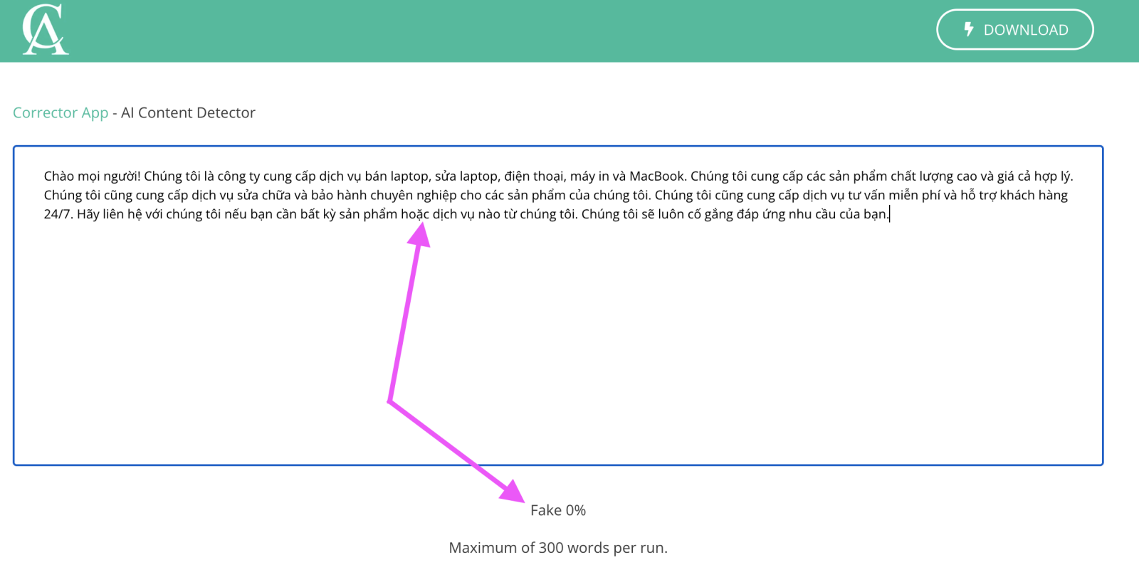 Công cụ nhận biết văn bản do AI tạo - Ảnh 9
