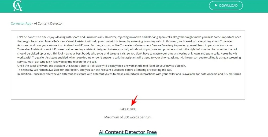 Công cụ nhận biết văn bản do AI tạo - Ảnh 4