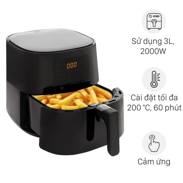 nồi chiên không dầu giảm giá Valetine - ảnh 5