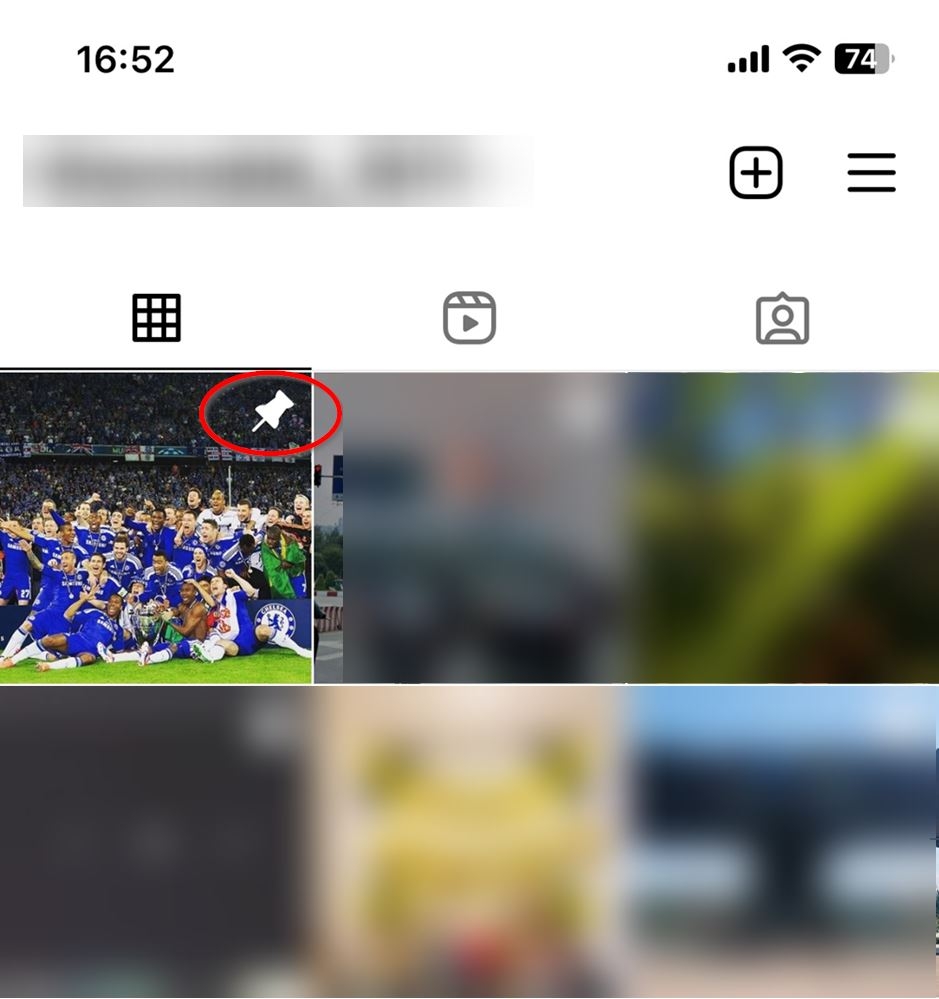 Cách ghim bài viết của mình trên Instagram 3