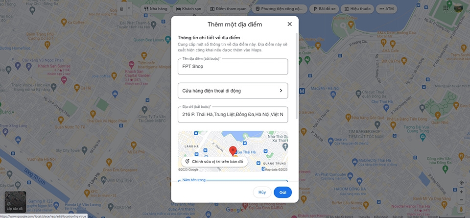 Tạo địa điểm trên Google Maps - Ảnh 06