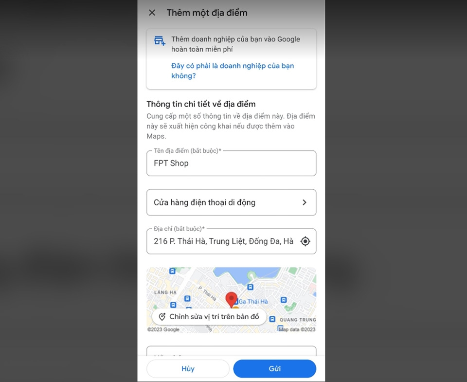 Tạo địa điểm trên Google Maps - Ảnh 10