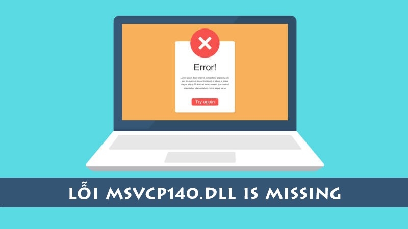 Lỗi MSVCP140.dll 1