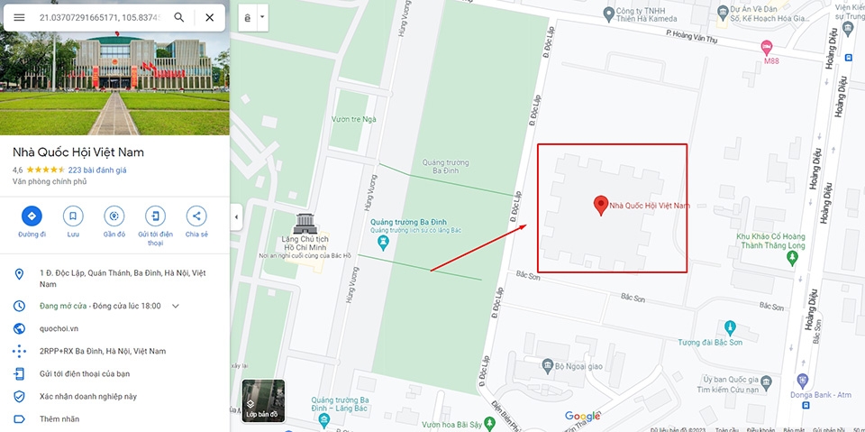 Nhập toạ độ trên Google Maps - Ảnh 06