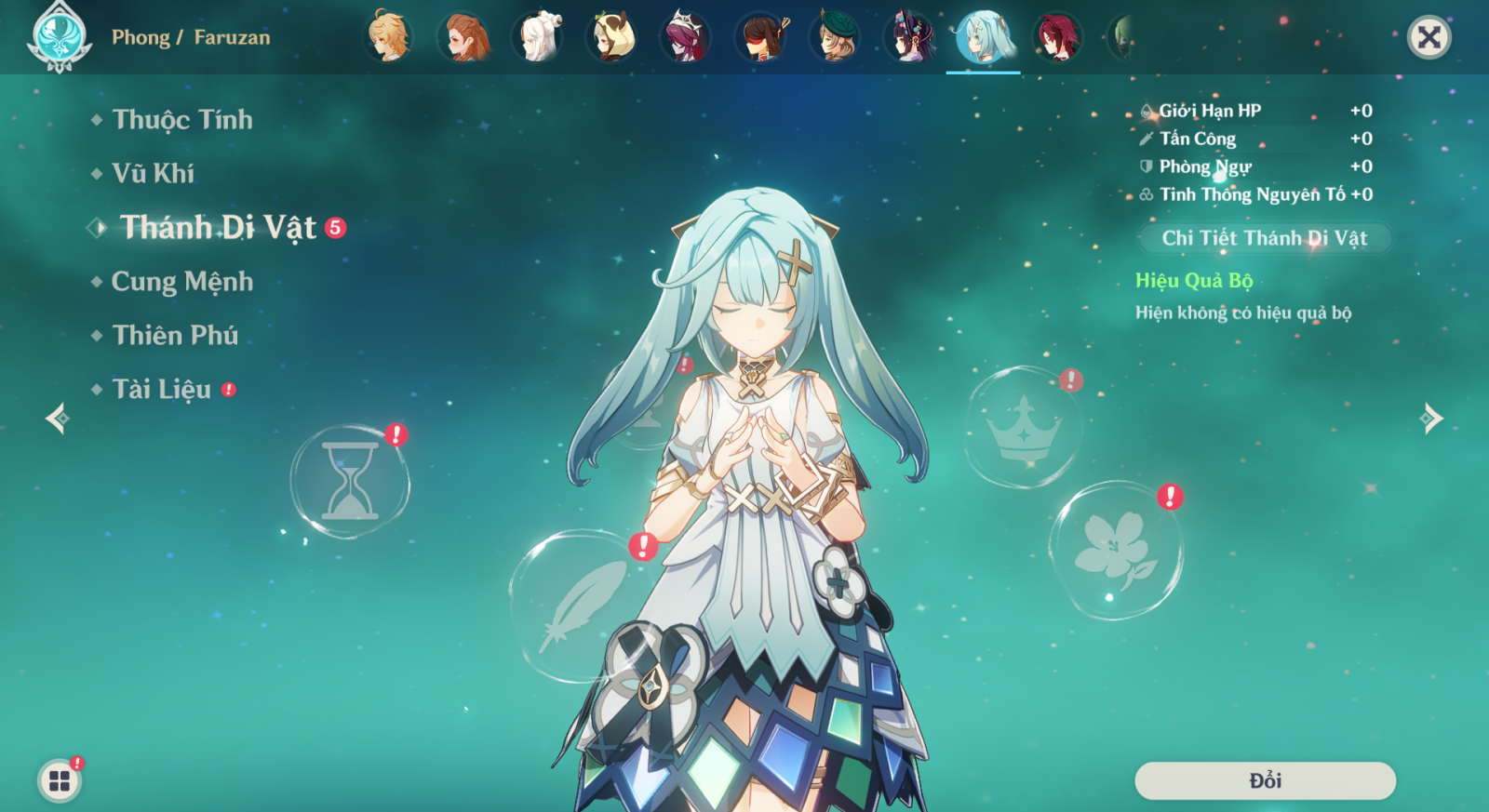 Thánh Di Vật Faruzan