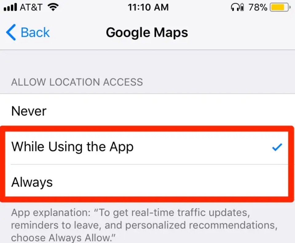 Google Maps không chỉ đường - Ảnh 05