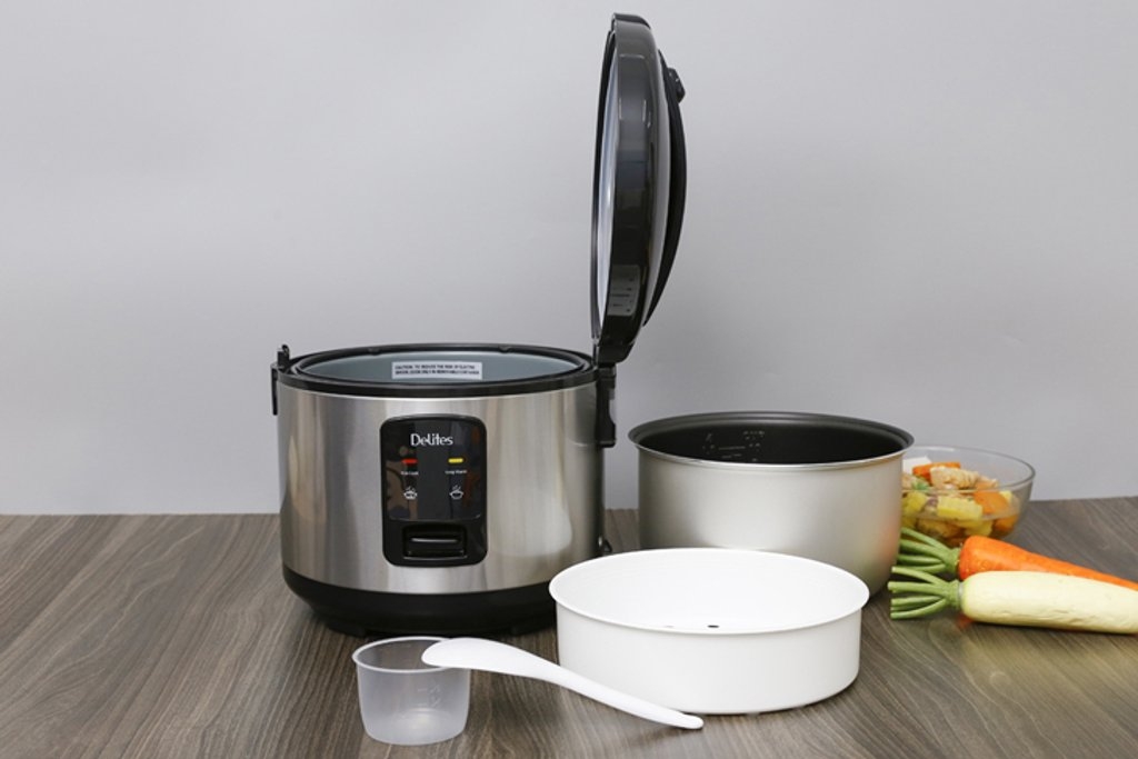 các tiện ích trên nồi cơm điện có xửng hấp