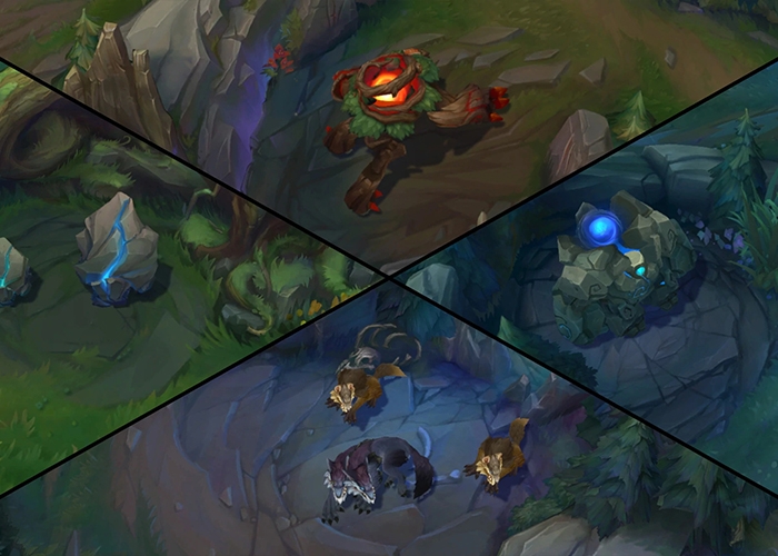 Camp Tấn công và triệt hạ một lane nhất định sẽ giúp tổng thể ván đấu dễ dàng