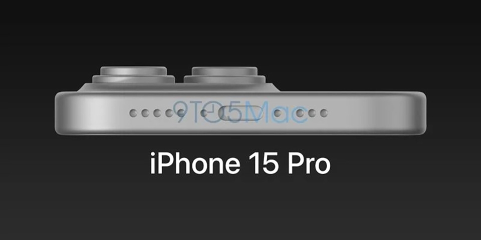 Ảnh render iPhone 15 Pro (ảnh 3)