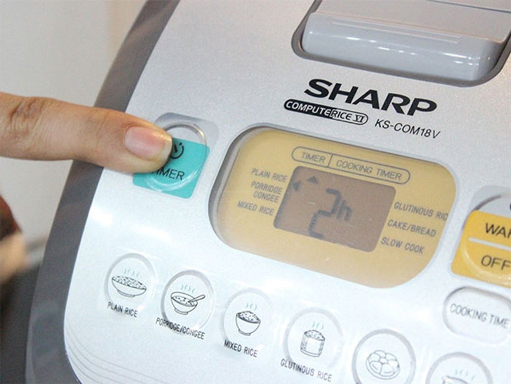 cách cài đặt chế độ hẹn giờ trên các thiết bị gia dụng