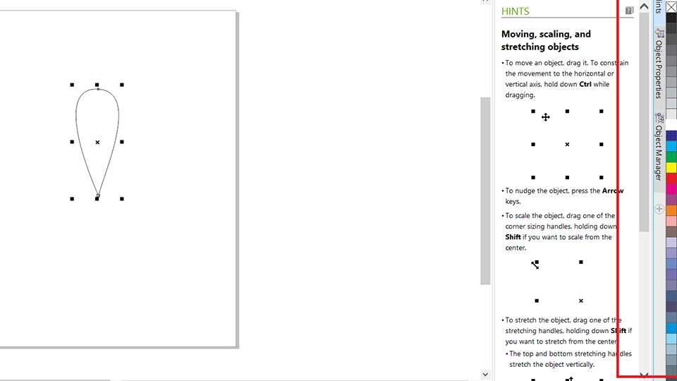 Cách vẽ hoa sen bằng Corel (Bước 9)