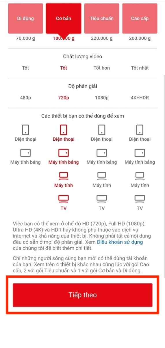 Cách thanh toán Netflix qua MoMo cực tiện lợi và nhanh chóng hình 5