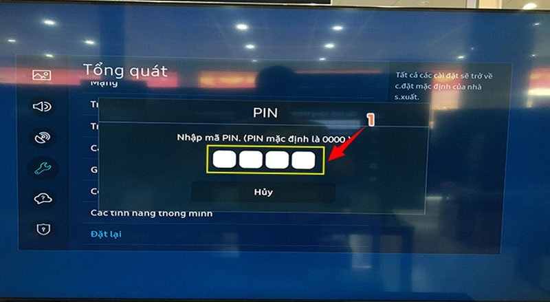 Điền mã PIN
