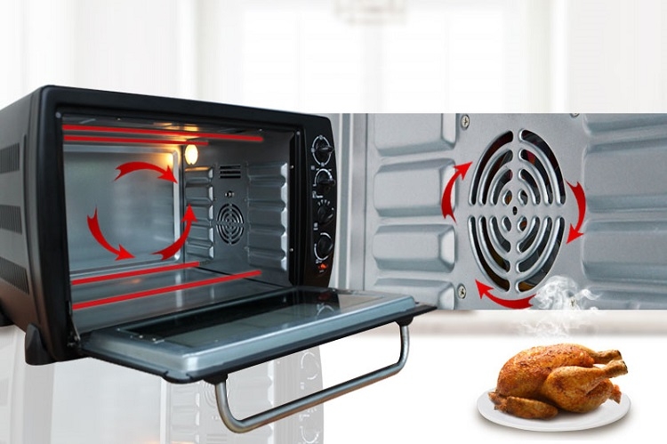 Khám phá cơ chế làm nóng bằng thanh nhiệt trong nồi chiên không dầu, lò nướng