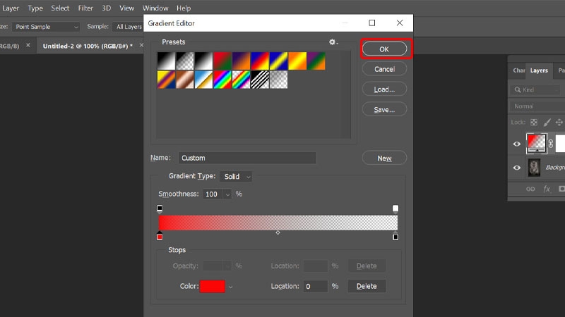 Cách Blend màu đỏ và xanh cho hình ảnh bằng Photoshop