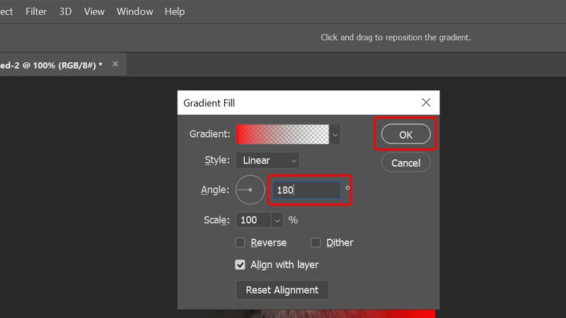 Cách Blend màu đỏ và xanh cho hình ảnh bằng Photoshop