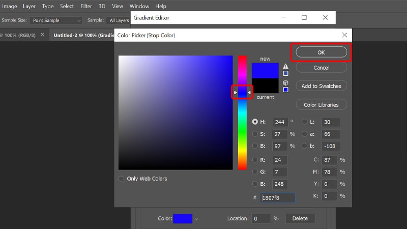 Cách Blend màu đỏ và xanh cho hình ảnh bằng Photoshop