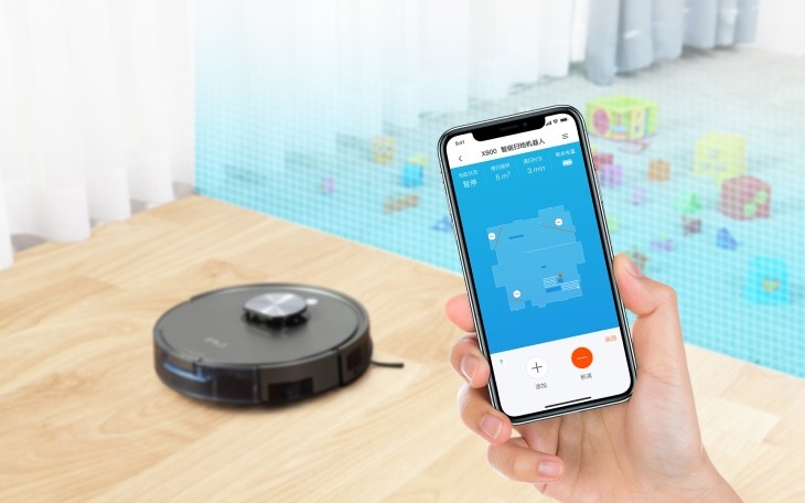 điều khiển bằng điện thoại qua ứng dụng riêng