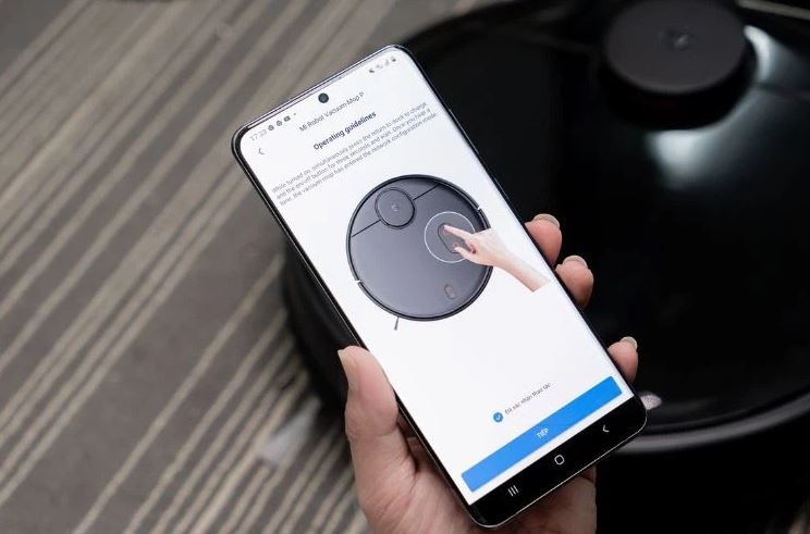 điều khiển bằng điện thoại qua ứng dụng riêng