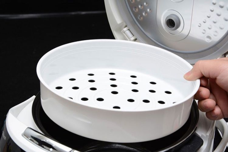 Nồi cơm điện có xửng hấp tối ưu hiệu quả sử dụng