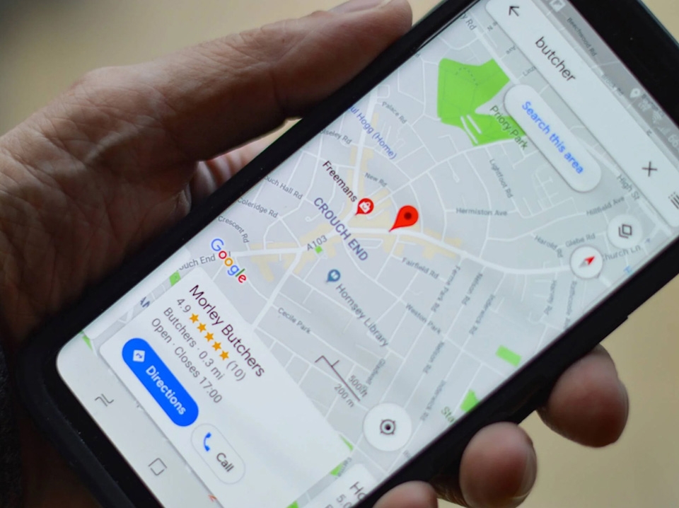 Xem hướng trên Google Maps - Ảnh 04
