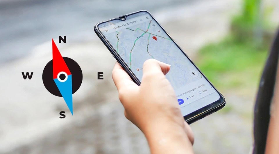 Xem hướng trên Google Maps - Ảnh 01