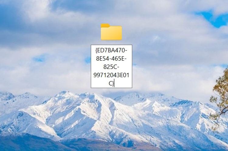 Bước 2 cách kích hoạt god mode cho win 10