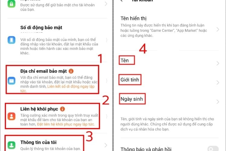 Cách đăng ký tài khoản OPPO ID