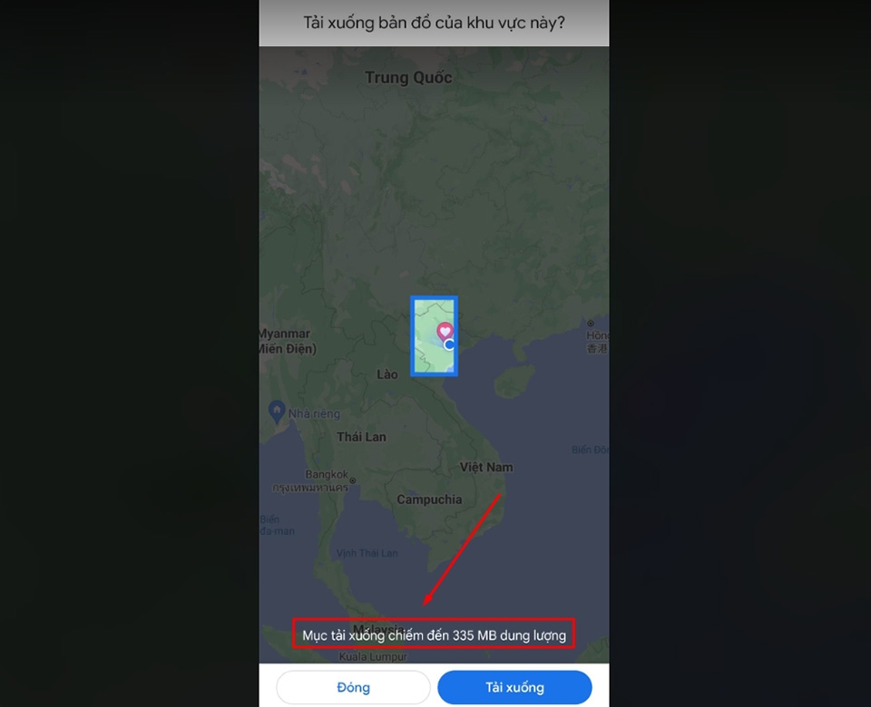 Sử dụng Google Maps offline - Ảnh 02