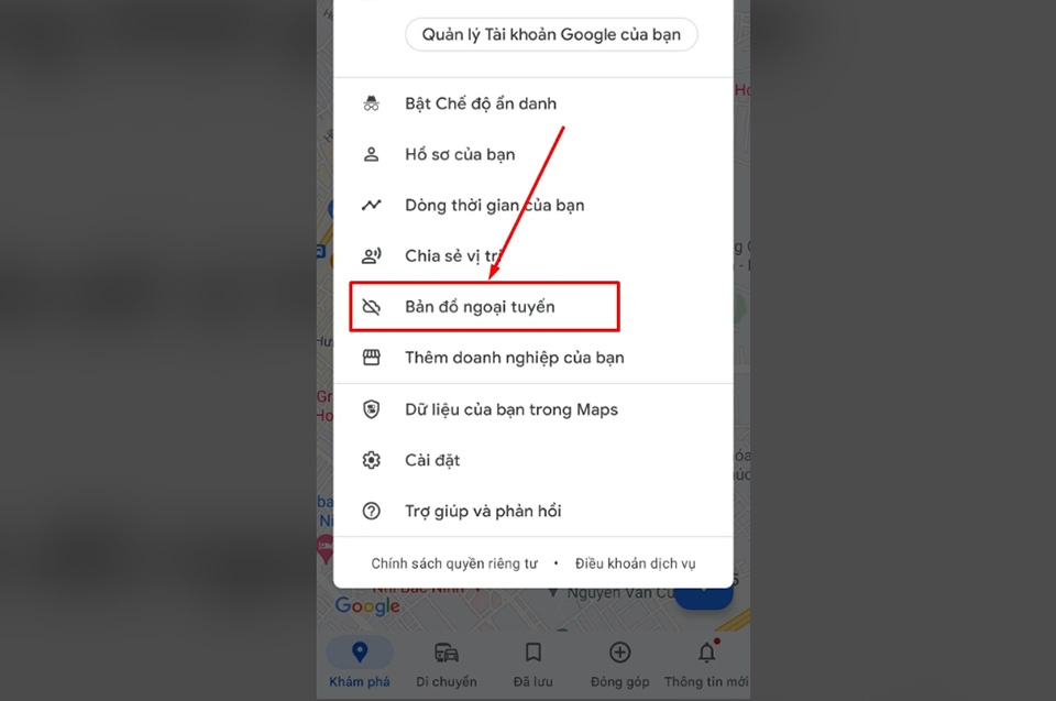 Sử dụng Google Maps offline - Ảnh 05