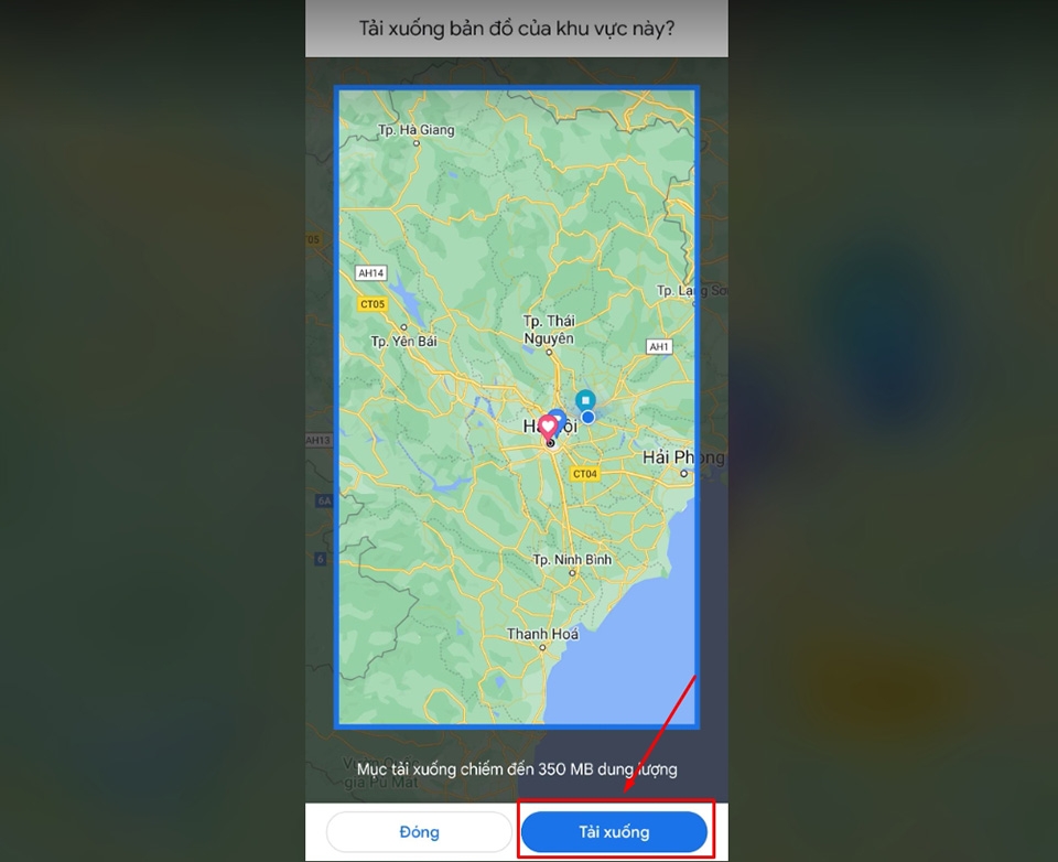 Sử dụng Google Maps offline - Ảnh 07
