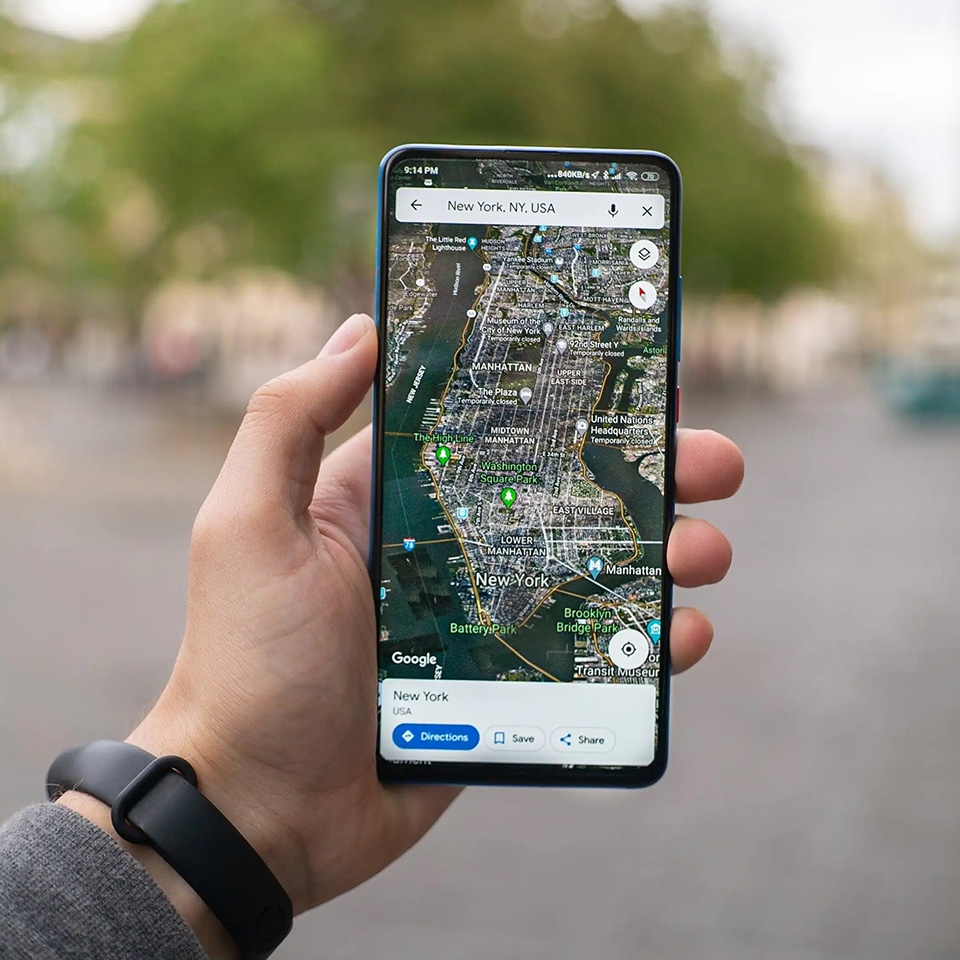 Chế độ vệ tinh của Google Maps - Ảnh 01