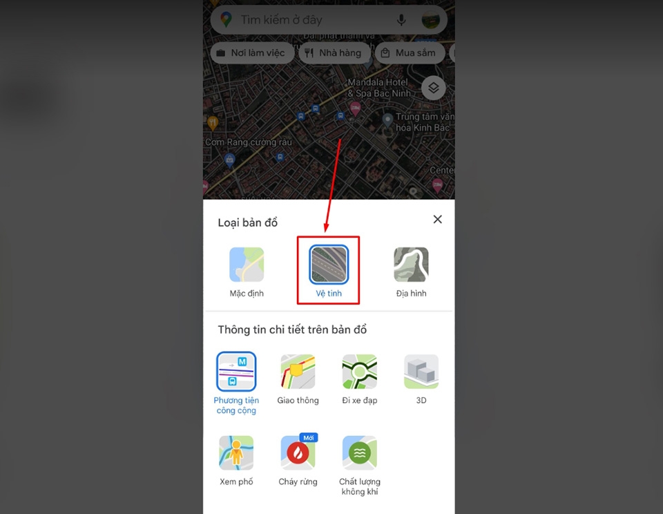 Chế độ vệ tinh của Google Maps - Ảnh 08