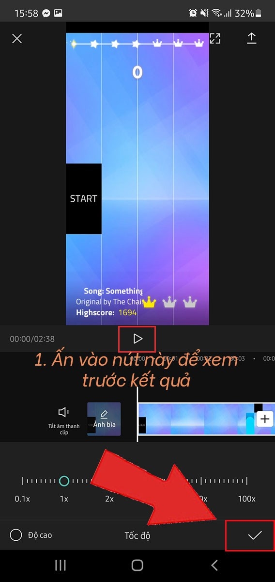 Cách tua nhanh video trên Capcut (Ảnh 3)