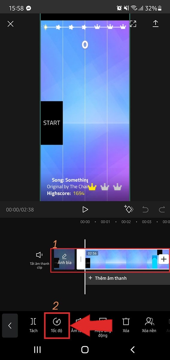 Cách tua nhanh video trên Capcut (Ảnh 1)