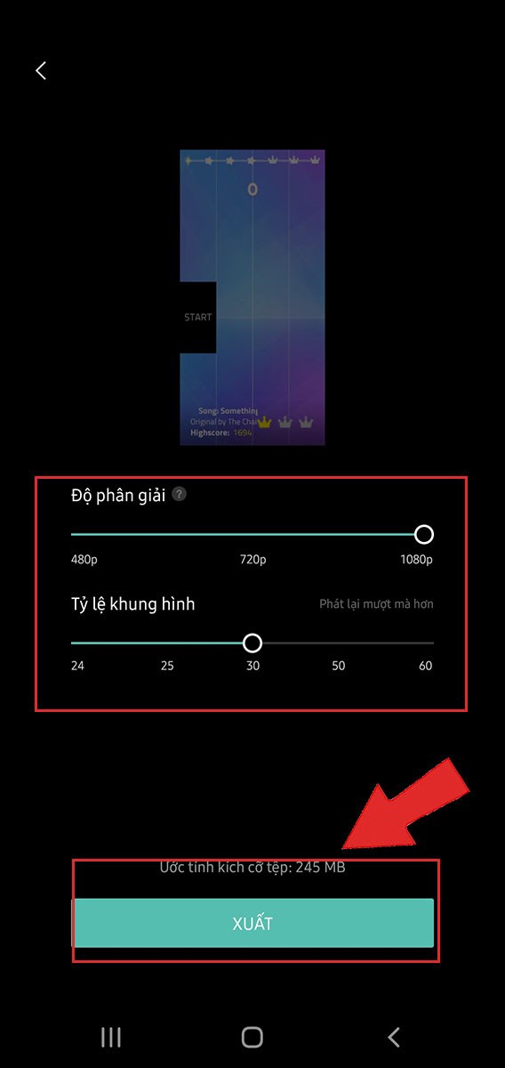 Cách làm mờ video trên Capcut (Bước 6)
