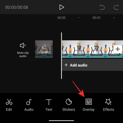 Cách làm mờ video trên Capcut (Bước 7)