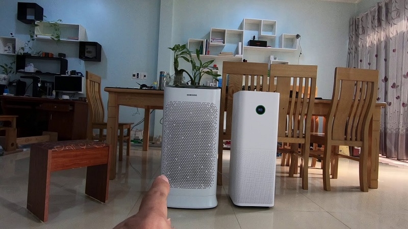 Máy lọc không khí Samsung và Xiaomi hướng tới thiết kế nhỏ gọn, tinh tế