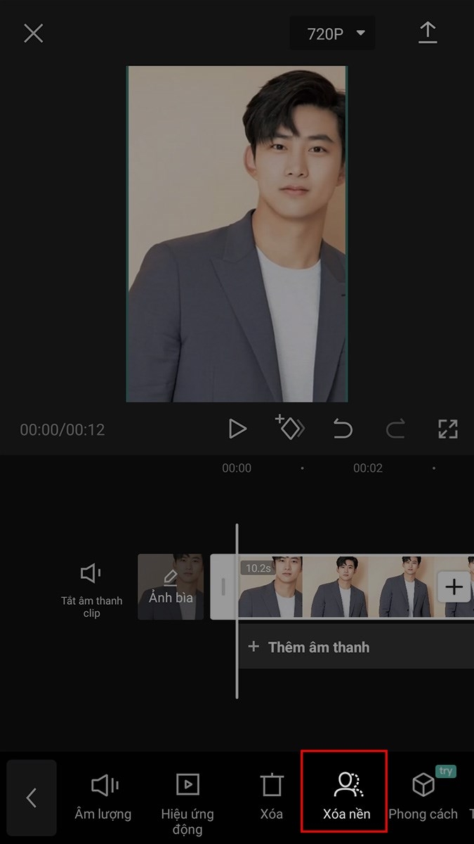 Cách xóa nền video trên Capcut (Ảnh 4)